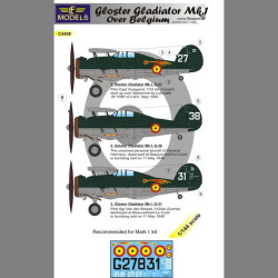 LF Models C4408 1/144 Gloster Gladiator Mk.I over Belgium