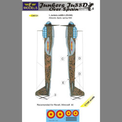 LF Models C44131 1/144 Junkers Ju 88D-1 over Spain