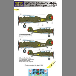 LF Models C44135 1/144 Gloster Gladiator MK.II over Portugal