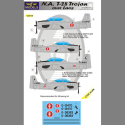 LF Models C44140 1/144 N.A. T-28 Trojan over Laos