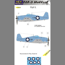 LF Models C44143 1/144 F6F-3 Hellcat part II.