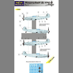 LF Models C4428 1/144 Bf 109G-10 part I.