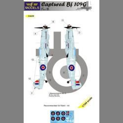 LF Models C4429 1/144 Captured Bf 109G part III.