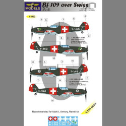LF Models C4432 1/144 Bf 109 over Swiss II.