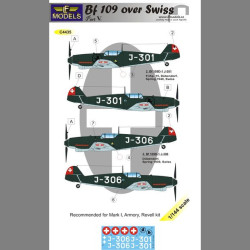 LF Models C4435 1/144 Bf 109 over Swiss V.