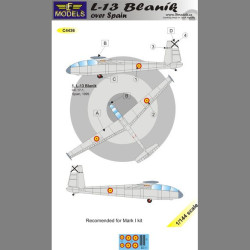 LF Models C4436 1/144 L-13 Blanik over Spain