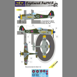 LF Models C4444 1/144 Captured Fw 190F part II.