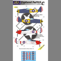 LF Models C4446 1/144 Captured Fw 190A part II.