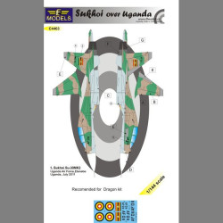 LF Models C4463 1/144 Sukhoi Su-37 over Uganda