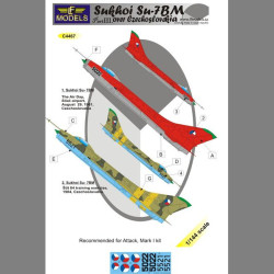 LF Models C4467 1/144 Sukhoi Su-7BM over Czechoslovakia part III.