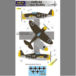 LF Models C4473 1/144 Republic P-47D-2-RA Thunderbolt over Rechlin
