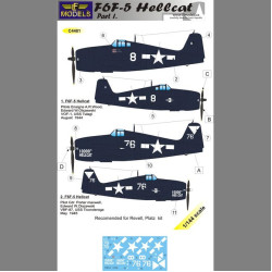 LF Models C4481 1/144 F6F-5 Hellcat part I.