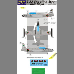 LF Models C4490 1/144 T-33 Shooting Star over Libya