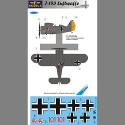 LF Models C4809 1/48 I-153 Luftwaffe