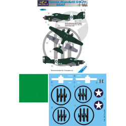 LF Models C48115 1/48 SM 79 USAF