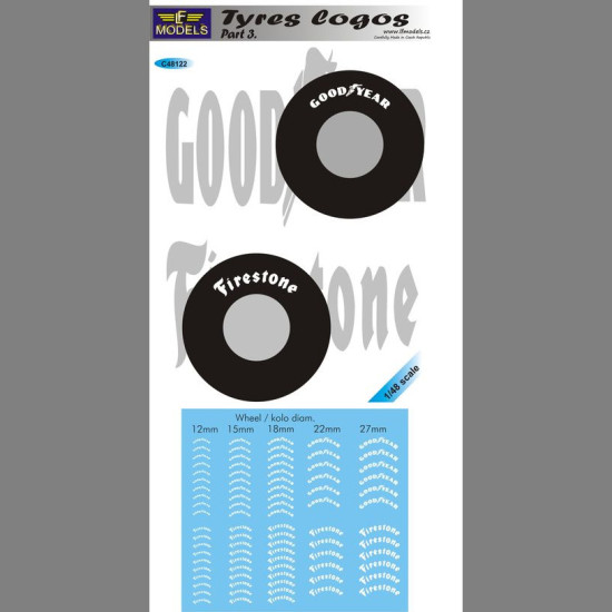 LF Models C48122 1/48 Tyres logos Part 3.