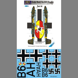 LF Models C48132 1/48 Focke Wulf Fw 200 Condor F.des F. Part IV