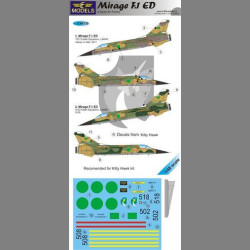 LF Models C48139 1/48 Mirage F.1 ED Libyan AF