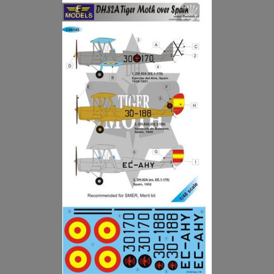 LF Models C48145 1/48 DH.82A Over Spain