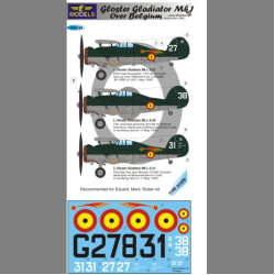 LF Models C48154 1/48 Gloster Gladiator Mk.I over Belgium