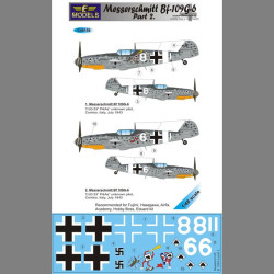 LF Models C48158 1/48 Messerschmitt Bf 109G-6 Comiso cartoon part 2.