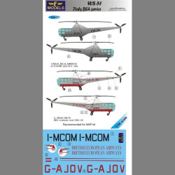 LF Models C48177 1/48 Westland Sikorsky WS-51 Italy, BEA service