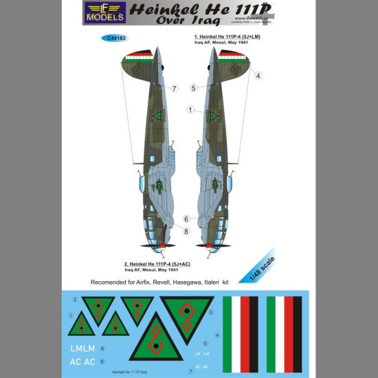 LF Models C48183 1/48 Heinkel He 111P over Iraq