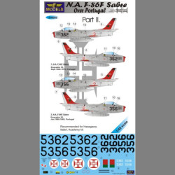 LF Models C48202 1/48 N.A. F-86F Sabre Over Portugal Part II.