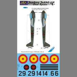LF Models C48212 1/48 Junkers Ju 88C-6 over Spain