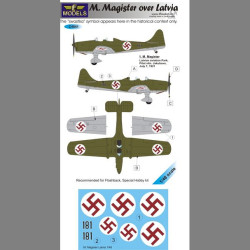 LF Models C4841 1/48 M. Magister over Latvia