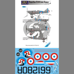 LF Models C4862 1/48 Dewoitine D.500 over France