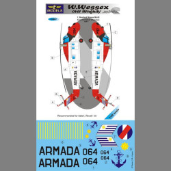 LF Models C4867 1/48 Westland Wessex over Uruguay