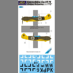 LF Models C4874 1/48 Lavochkin La-5FN Zirkus Rosarius