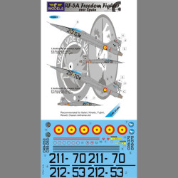 LF Models C4883 1/48 RF-5A Freedom Fighter over Spain