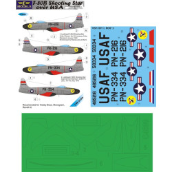 LF Models C4899 1/48 F-80B Shooting Star over USA