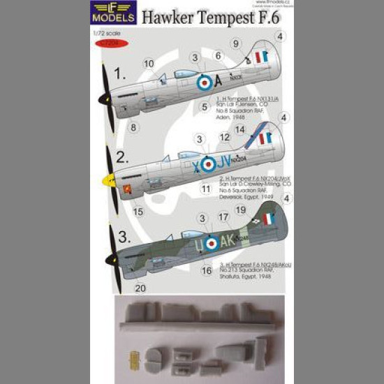 LF Models C7204 1/72 H.Tempest F.6 part I.