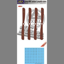 LF Models C72102 1/72 German WWI producer´s labels of propellers part II.