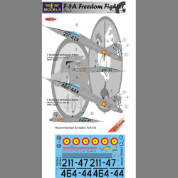 LF Models C72134 1/72 F-5A Freedom Fighter over Spain part I.