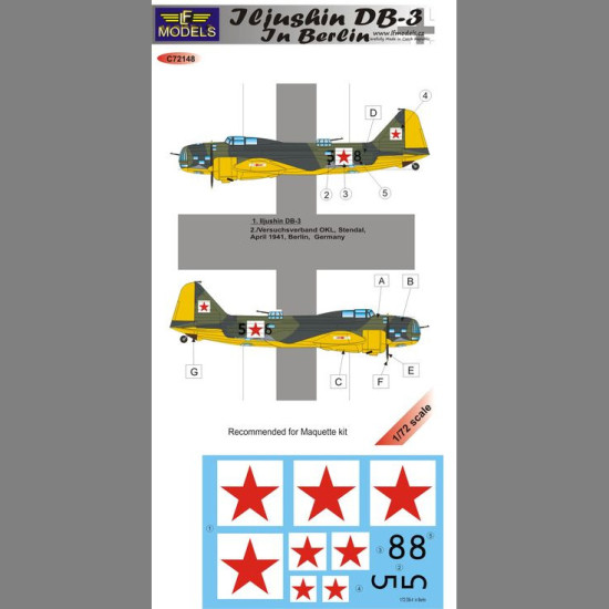 LF Models C72148 1/72 Iljushin DB-3 in Berlin