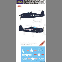 LF Models C72155 1/72 F6F-5K Hellcat Drone over Korea