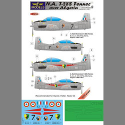LF Models C72169 1/72 N.A. T-28S Fennec over Algeria