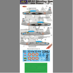 LF Models C72175 1/72 RT-33 Shooting Star over France
