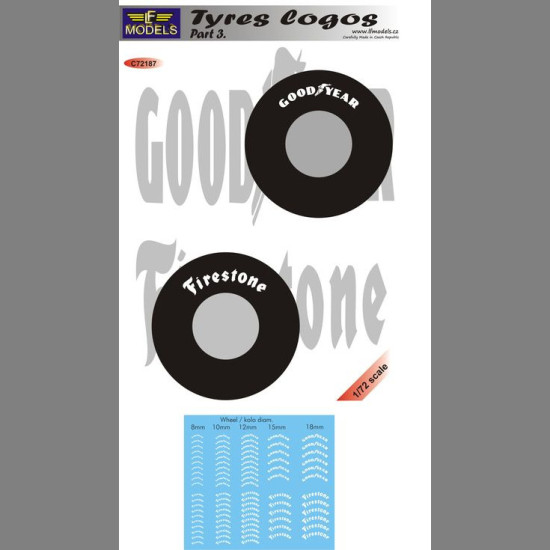 LF Models C72187 1/72 Tyres logos Part 3.