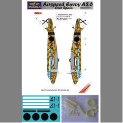 LF Models C72188 1/72 Airspeed Envoy AS.6 over Spain