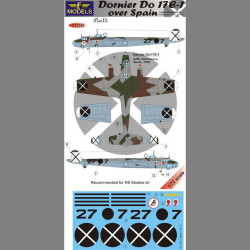 LF Models C72192 1/72 Dornier Do17E-1 over Spain II.