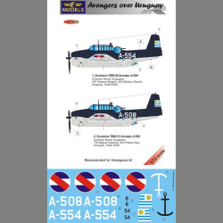 LF Models C72219 1/72 Grumman TBF-1C Avenger over Uruguay part I.