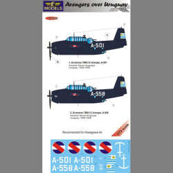 LF Models C72220 1/72 Grumman TBF-1C Avenger over Uruguay part II.