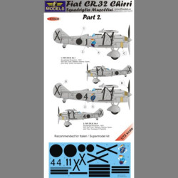LF Models C72230 1/72 FIAT CR.32 Squadriglia Musollini part 2.