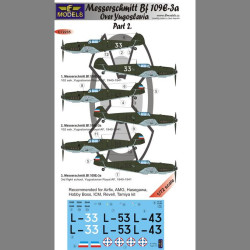 LF Models C72235 1/72 Messerschmitt Bf 109E-3a over Yugoslavia part 2
