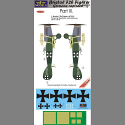 LF Models C72253 1/72 Bristol F.2b Fighter (A7231) Germans Captured Part III.